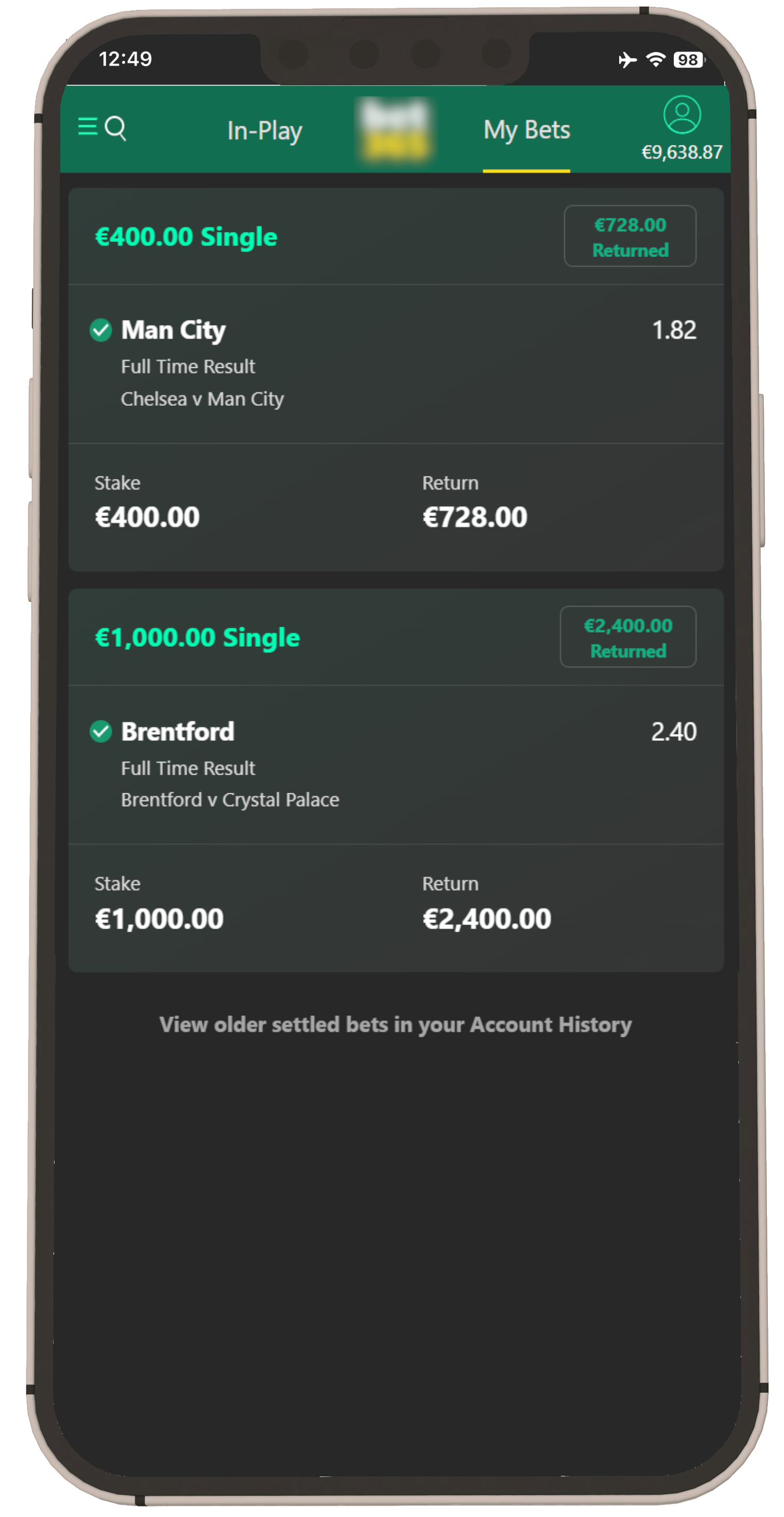 Gewinn auf bet365